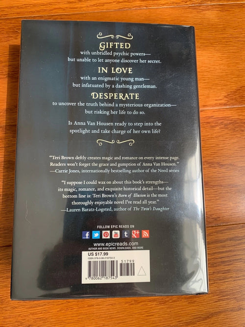 Born of Illusion by Teri Brown (Houdini fiction)